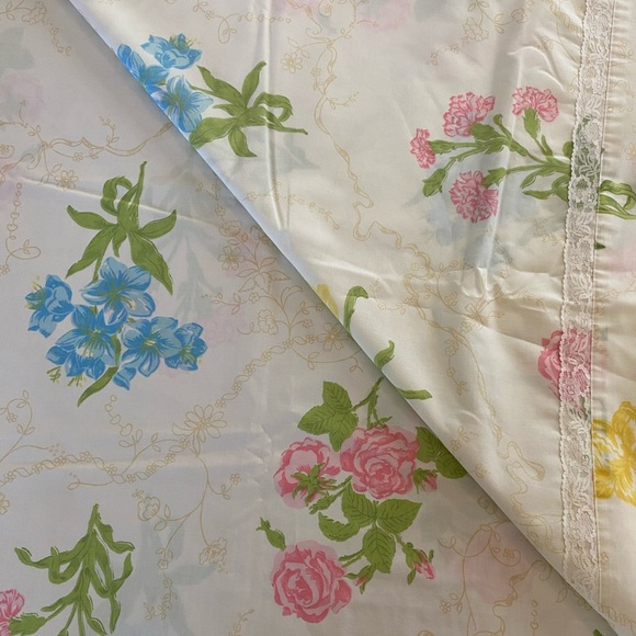 Wamsutta Super Scale Plus Vintage King Size Top Flat Sheet - Picture 5 of 7